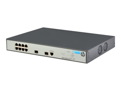 HP 1920-8g-PoE+ 8-Ports SFP Gigabit Ethernet Switch, Rack-mountable, Layer 3, Manageable, 10/100/1000Base-T, JG921A
