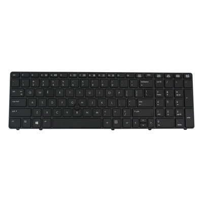 HP Compaq Keyboard B with Pointing Stick W8 Qwerty Intl - Compatible with HP laptops - Black color - Sleek design