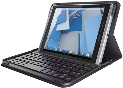 HP Pro Slate 8 Bt Keyboard Case for K4U64AA Tablet - Portable and Protective Keyboard Case for HP Pro Slate 8 - Black