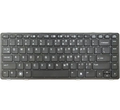 HP Keyboard with Pointing Stick 642760-091 for 8460p Notebook PC - QWERTY layout, compatible with HP laptops