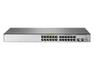HP Officeconnect 1850 24G 2XGT PoE+ Switch, 24 RJ-45 Ports, 10/100/1000Base-T, Layer 2, Rack-Mountable, 10 Gigabit SFP