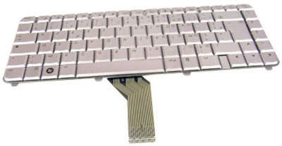 480669-051 - HP AZERTY French Silver Pavilion DV5 Keyboard
