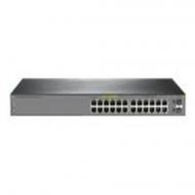 JL384A - HP OfficeConnect 1920S 24G 24-Ports RJ-45 1000Base-X PoE+ Manageable Layer 3 Rack-mountable with 2x Gigabit SFP Switch