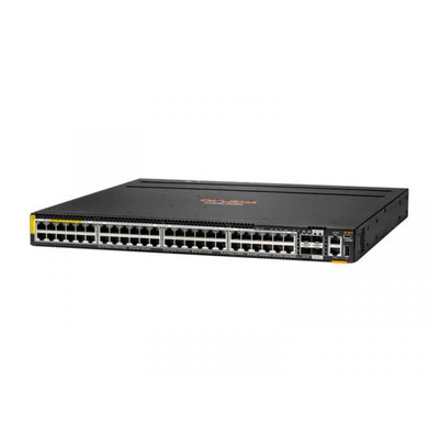 HPE Aruba 6300M 48-Port Smart Rate Ethernet Switch for Rack-mountable Networks, 4 SFP Ports