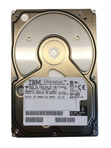 DPSS-138350 - IBM 18.3GB 7200RPM Ultra-160 SCSI 3.5" HDD