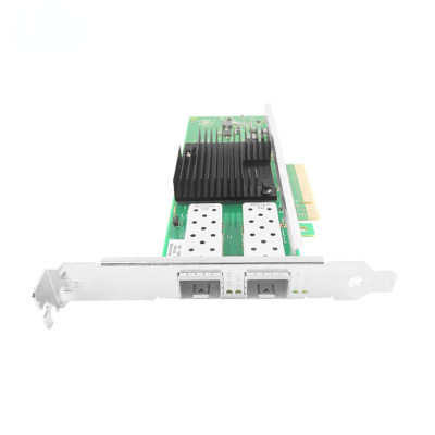 Intel X710-DA2G1P5 Dual-Port 10Gbps SFP+ Ethernet Adapter for PCIe 3.0 x8 - Converged Network Adapter