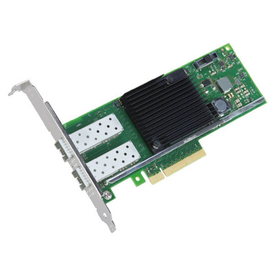 Intel X710-DA2BLK Dual-Port 10Gbps SFP+ Ethernet Adapter for PCI Express 3.0 x8 - Networking Hardware