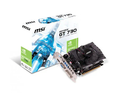 N730-2GD3 - MSI GeForce GT 730 2GB DDR3 PCIe 2.0 Graphics Card