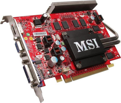 N9500GT-MD512Z - MSI GeForce 9500GT 512MB 128-Bit GDDR2 PCIe x16 Graphics Card