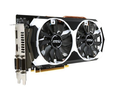 MSI AMD Radeon R9 380 2GD5T OC 2GB GDDR5 Graphics Card - Dual DVI/HDMI/DisplayPort - PCIe 3.0 x16 - Gaming Video Card