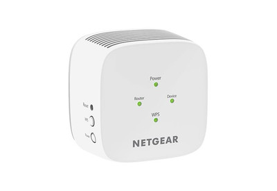 Netgear AC1200 Dual Band Wireless Range Extender for extended WiFi coverage