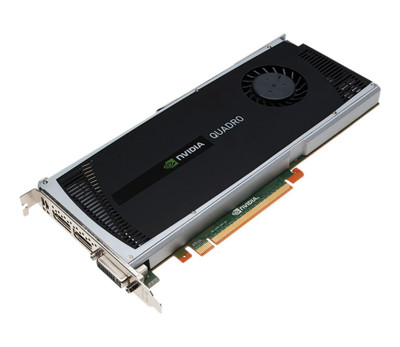 Nvidia Quadro 4000 2GB GDDR5 Graphics Card, 256-Bit PCI-Express 2.0 x16, 2x DisplayPorts, 1x DVI, 1x 6-Pin -