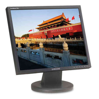Samsung SyncMaster 17-Inch LCD Monitor in Black - 711NT - Compatible with various settings