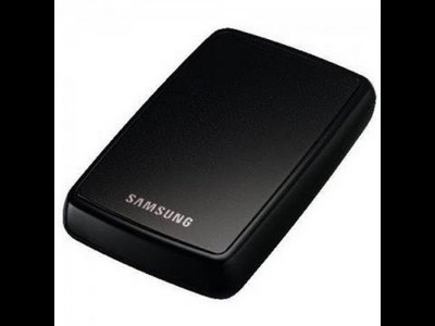 Samsung S1 Mini S HXSU012BA 120GB Ocean Blue External Hard Drive, hot swappable, compatible with laptops and desktops