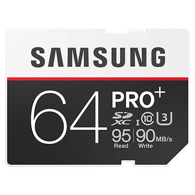 Samsung PRO Plus 64GB Class 10 SDXC Flash Memory Card for MB-SD64D/EU - Ideal for storing high-quality photos and videos