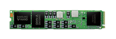 Samsung SM963 Series 480GB MLC NVMe M.2 SSD for Gen 3.0 x4, AES 256-bit encryption, PLP, 22110 size