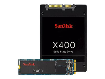 SanDisk X400 Series 1TB SATA 6Gb/s TLC 2.5 SSD - TCG Opal 2.0 - Compatible with Servers