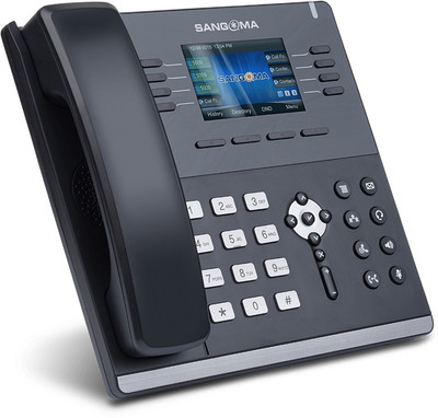 Sangoma S505 4-Line Gigabit IP Phone for Business Use