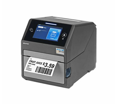 SATO CT4-LX 203dpi Barcode Label Printer for WWCT01041-WAN, industrial label printer for high-quality barcode printing
