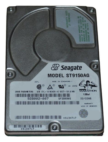ST9150AG - Seagate 131MB 4000RPM ATA/IDE 2.5" HDD