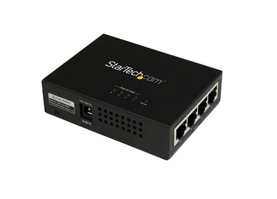 POEINJ4G - StarTech 4-Port Gigabit Ethernet POE+ Injector