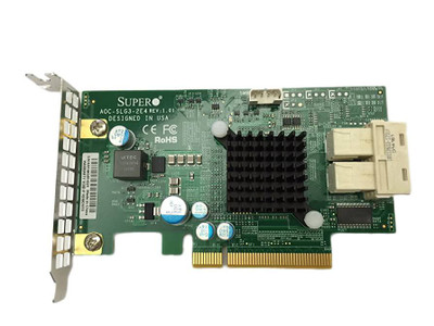AOC-SLG3-2E4 - SuperMicro Dual-Port PCIe 3.0 NVMe HBA