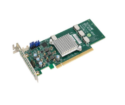 SuperMicro AOC-SLG3-4E4T Quad-Port NVMe HBA for PCI-Express 3.0 - Compatible with Servers