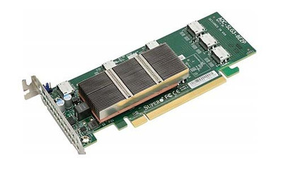 AOC-SLG3-8E2P - SuperMicro 8-Port PCIe 3.0 NVMe Host Bus Adapter