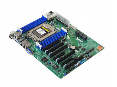 Supermicro H12SSL-I EPYC SP3 ATX Server Motherboard DDR4 SATA M.2 PCI-Express - Compatible with EPYC 7002/7003 CPUs