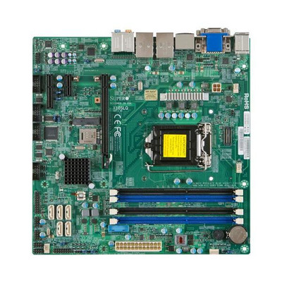 Supermicro MBD-X10SLQ LGA 1150 Intel Q87 Micro-ATX Motherboard for 4th Gen Core Processors, DDR3, 6x SATA3.