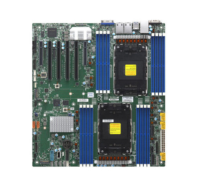 Supermicro Xeon Scalable Dual Socket E-ATX Server Motherboard MBD-X13DAI-T-B - DDR5 SATA PCI-Express Compatible
