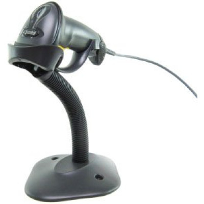 Symbol LS2208 1D Laser Barcode Scanner in Black - LS2208-7AZR0100DR - Ideal for retail and inventory management