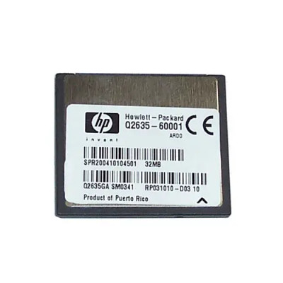 HP 32MB CompactFlash Memory Card Q2635GA for LaserJet 9050 Printer - Compatible with LaserJet 9050 printers