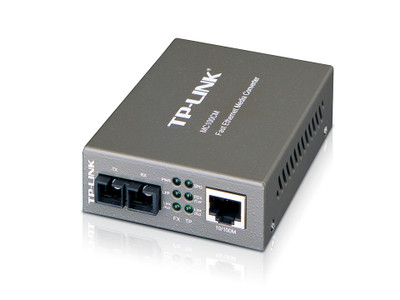 TP-Link MC100CM 100BASE-FX Fiber to 100BASE-TX Multi-mode Media Converter for Networking Servers