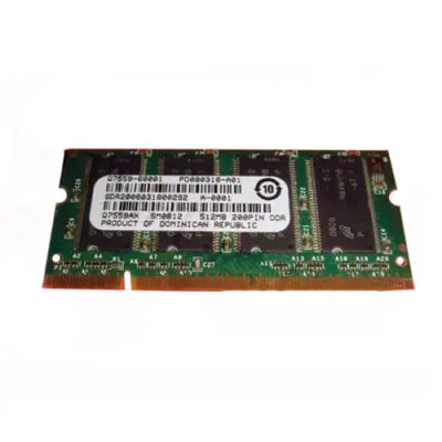 Q7559-60001 - HP 512MB DDR-167MHz 200-Pin DIMM Memory