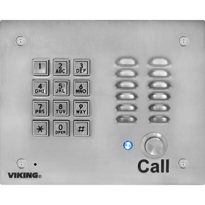 K-1700-IP-EWP - Viking VoIP Entry Phone with Keypad