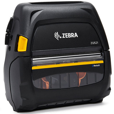Zebra ZQ52-BUW1000-00 Portable Barcode Printer for ZQ521 - Compact design for on-the-go printing