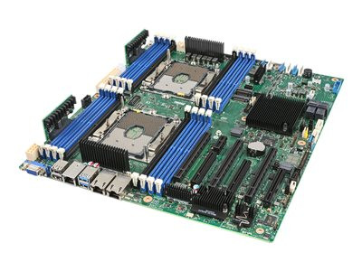 Intel S2600STQR Server Motherboard for Core i-Series 12th/13th Gen, LGA1700, DDR5, SATA, PCI-Express, M.2 Slots