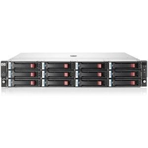 HP StorageWorks D2600 DAS Hard Drive Array with 10 x 2TB HDDs, RAID Support, 12 Bays, 2U Rack-mountable for Data Storage