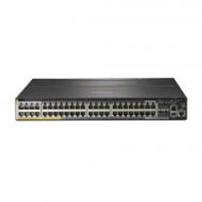 R0M67-61001 - HP Aruba 2930f 48-Ports 4SFP+ 10/100/1000Base-T PoE+ Manageable Layer 3 Rack-mountable Gigabit Ethernet Switch