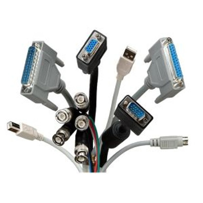 Dell LCD Coax Cable 17 for 0F5399, compatible with Dell monitors, 17 inches long