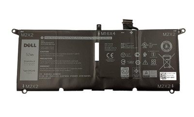 Dell 0G8VCF 52wh 6500 Mah 7.6v Battery for XPS9370-7040slv-pus - Laptop Battery - Compatible with XPS9370-7040slv-pus