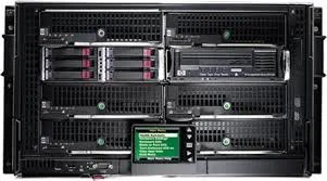 HP BLC3000 Platinum Enclosure 4 AC Power Supplies 6 Fans ROHS Trial IC Lic - Compatible with HP ProLiant servers