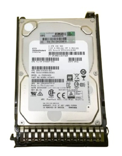 HPE 2.4TB SAS 12Gb/s SFF 2.5 SC 512E Hot-pluggable Hard Drive for ProLiant Servers