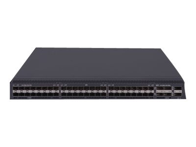 HP Flexfabric 5940 48SFP+ 6QSFP+ Gigabit Ethernet Switch, 48-Port, Rackmountable, JH395-61001, for Network Servers