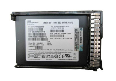 HPE P02761-002 480GB SATA 6Gbps 2.5SSD Smart Carrier