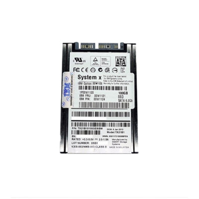 IBM 100GB MLC SATA SSD for 1.8-inch Servers - Compatible with IBM servers - High-speed storage soluti