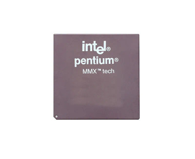 IBM 166MHz 66MHz FSB 16KB L1 Cache Socket 7 Intel Pentium MMX Processor for vintage computers