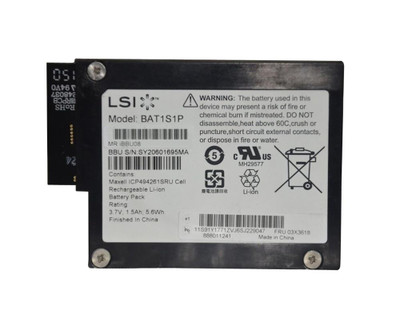 03X3618 - Lenovo 3.7V 1500mAh Li-Ion RAID Battery