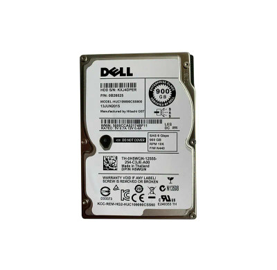 Dell 900GB 10000RPM SAS 2.5 Hard Drive 0H5WGN for ProLiant DL360p Gen8 Servers